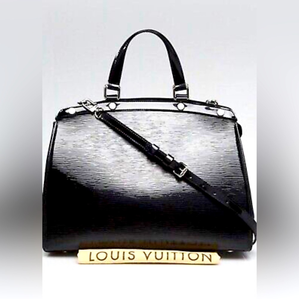 Louis Vuitton Epi Black Leather.